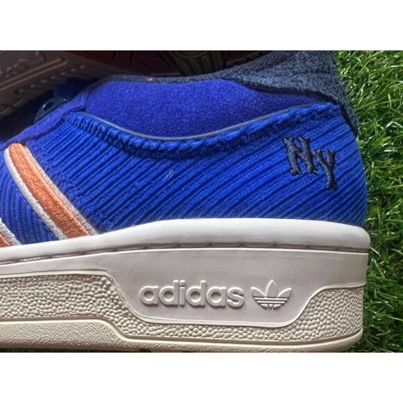 NY Mets Adidas Rivalry Low 86 NYC Blue Orange Mens Size 8 Shoes Baseball MLB - Picture 9 of 9